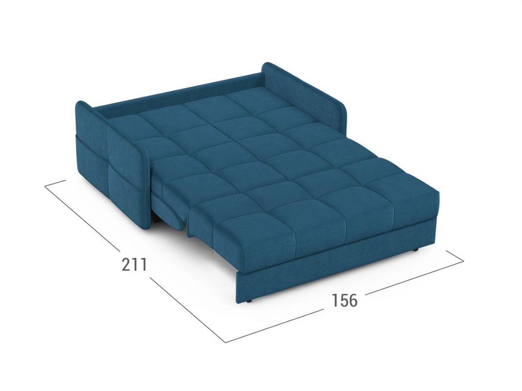 Диван MOON 120 цвет синий (фото 208837)