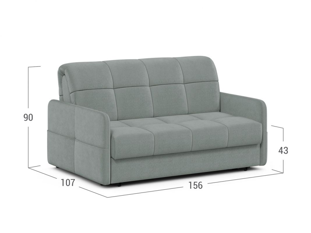 Диван MOON 120 цвет серый (фото 209238)