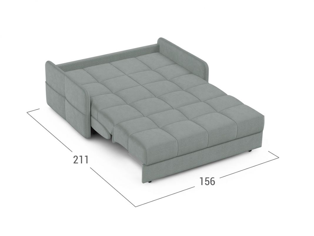 Диван MOON 120 цвет серый (фото 209239)