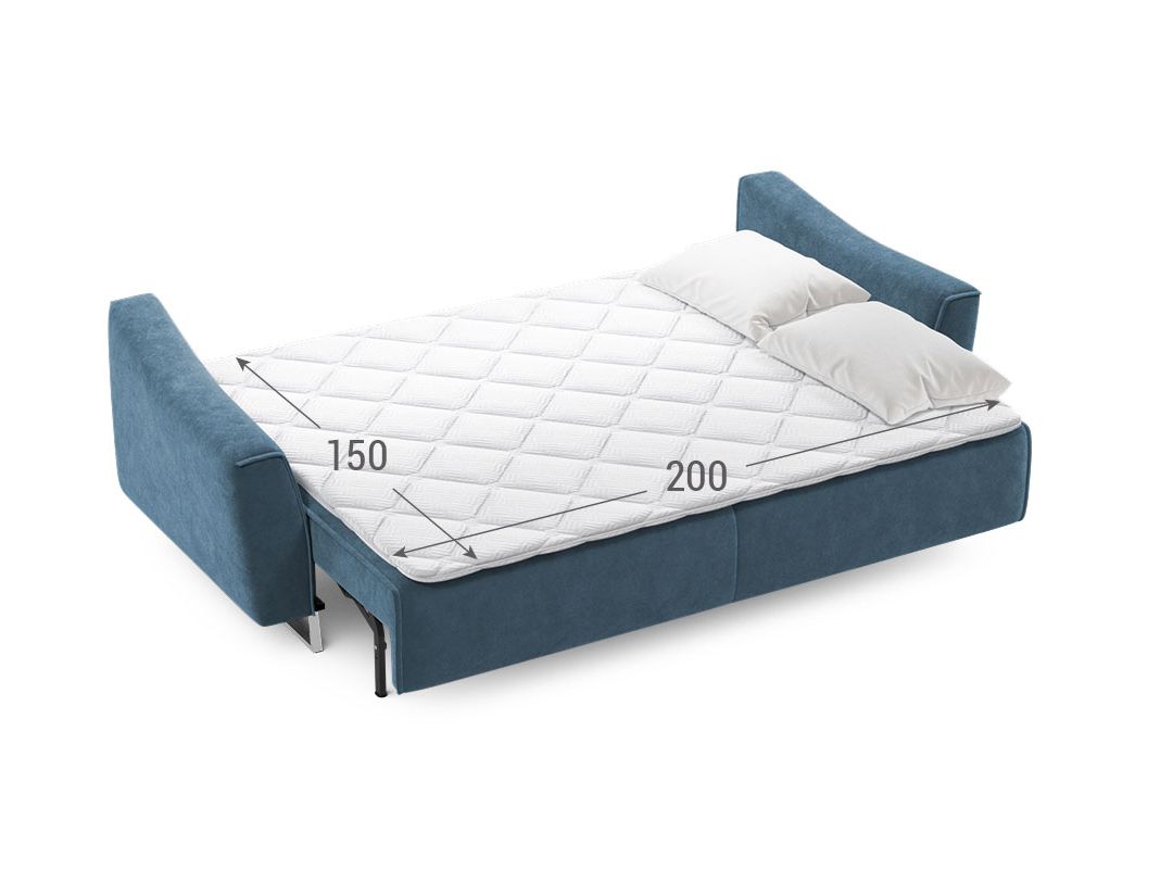 Диван MOON 172 цвет синий,бирюза (фото 209731)