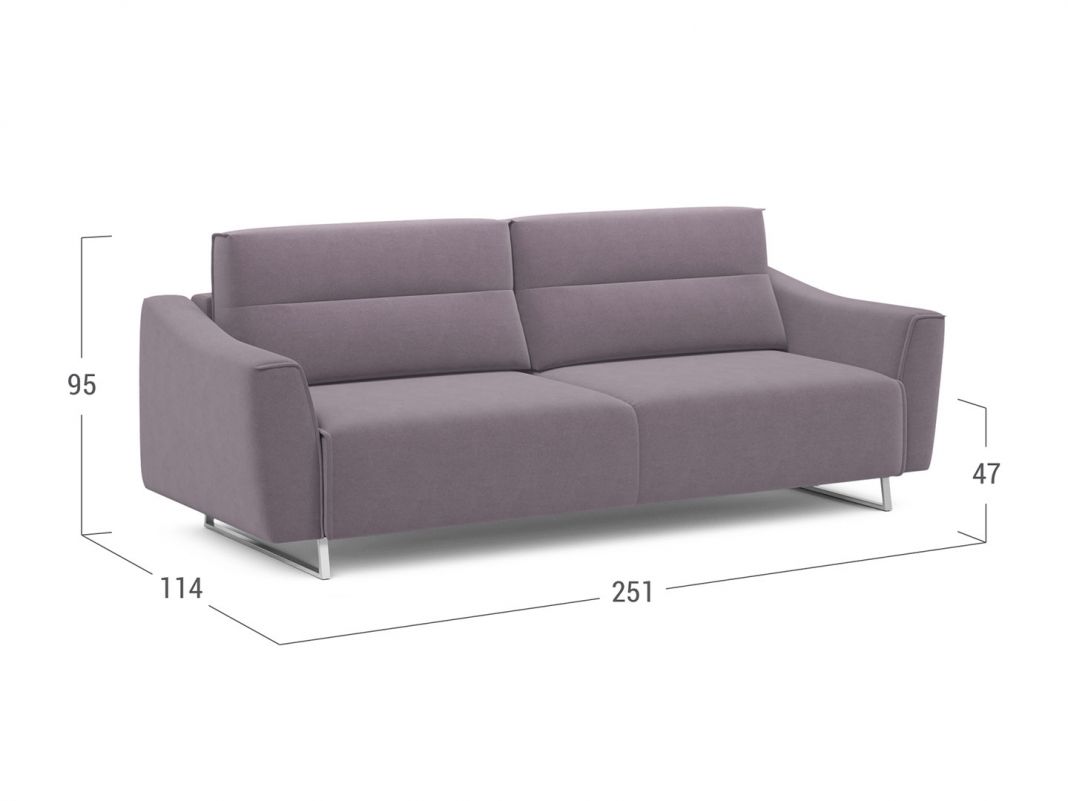 Диван MOON 172 цвет сиреневый (фото 209921)