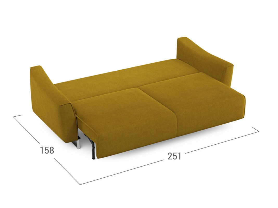 Диван MOON 172 цвет желтый (фото 210286)