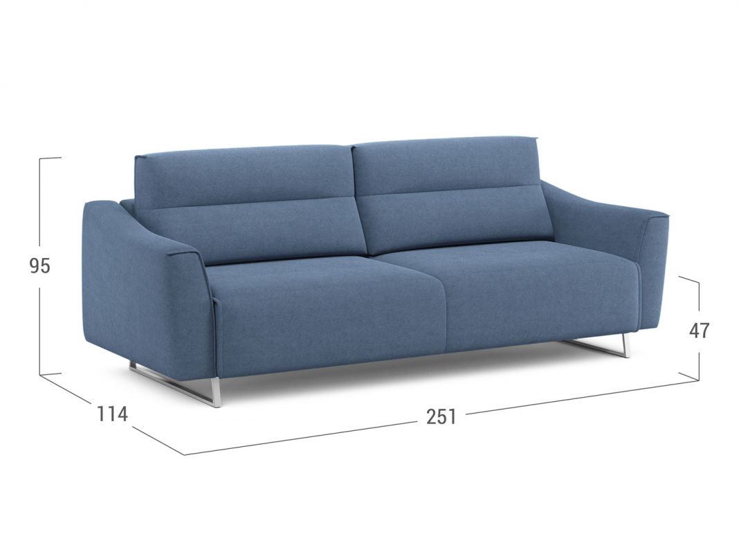 Диван MOON 172 цвет синий (фото 210327)