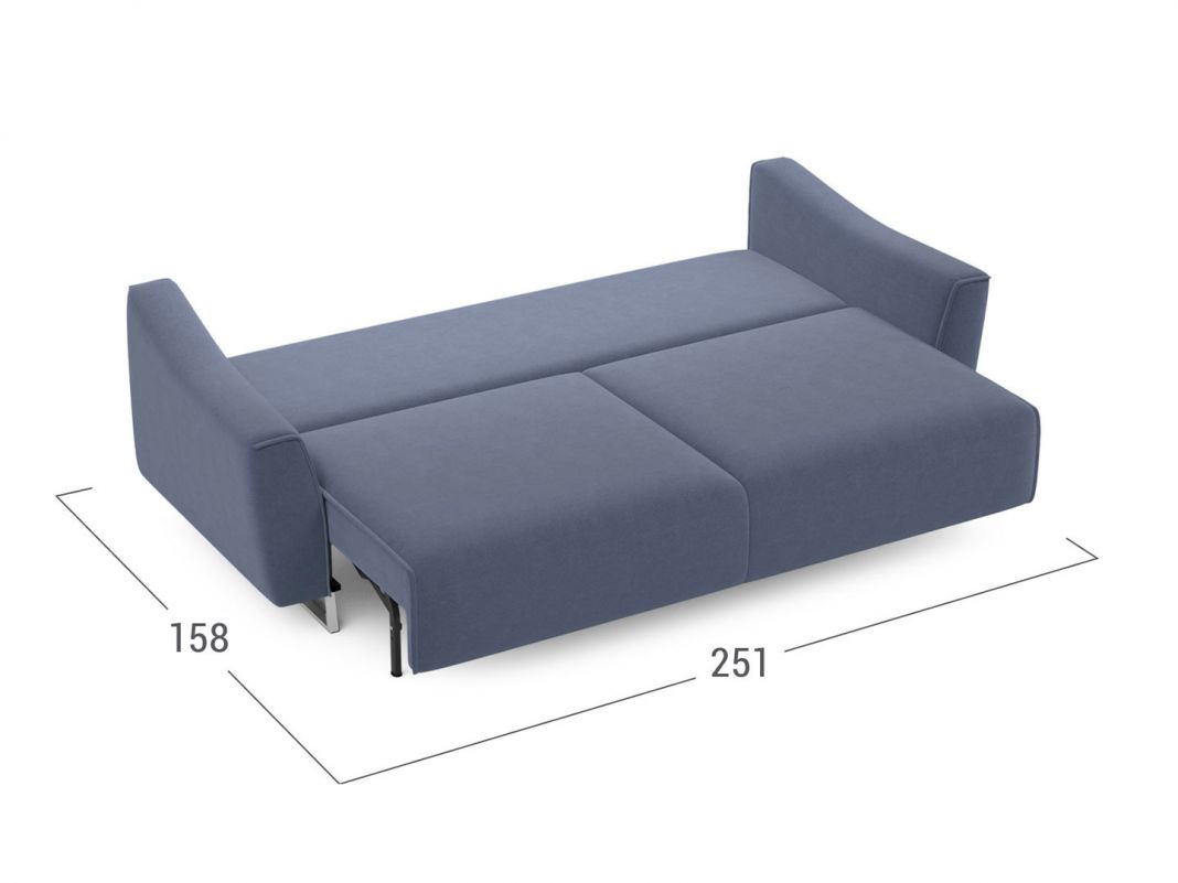 Диван MOON 172 цвет синий (фото 209962)