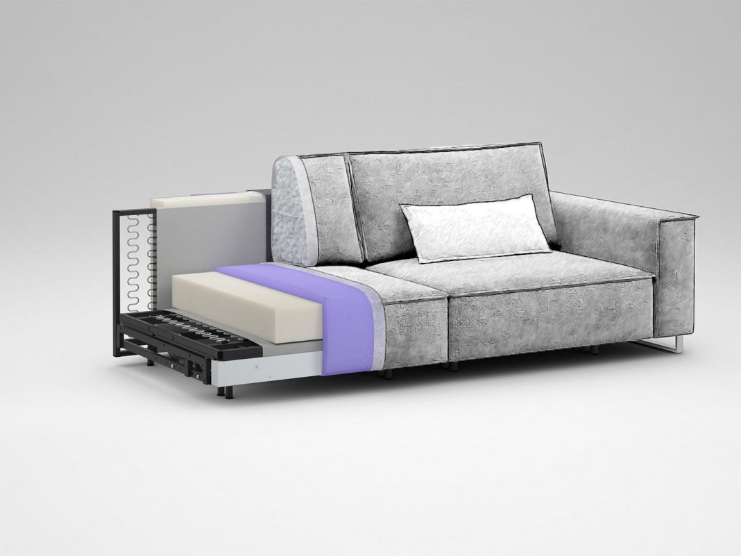 Диван MOON 005 цвет серый (фото 213503)