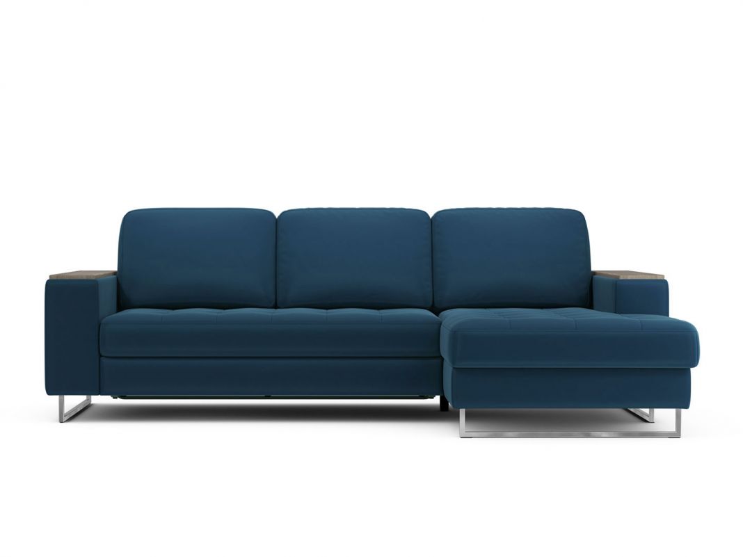 Угловой диван MOON 117 цвет синий (фото 215456)