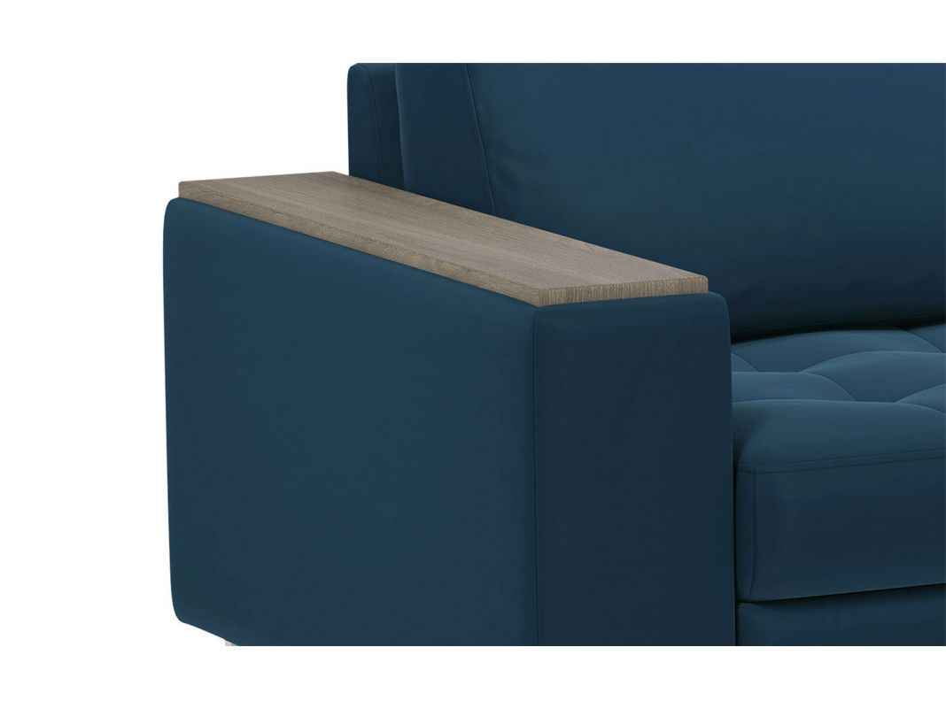 Угловой диван MOON 117 цвет синий (фото 215461)