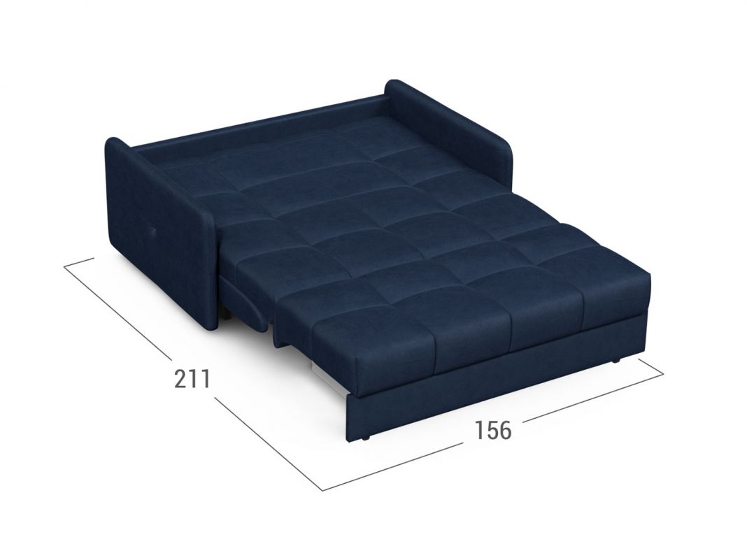 Диван MOON 120 цвет синий (фото 216066)