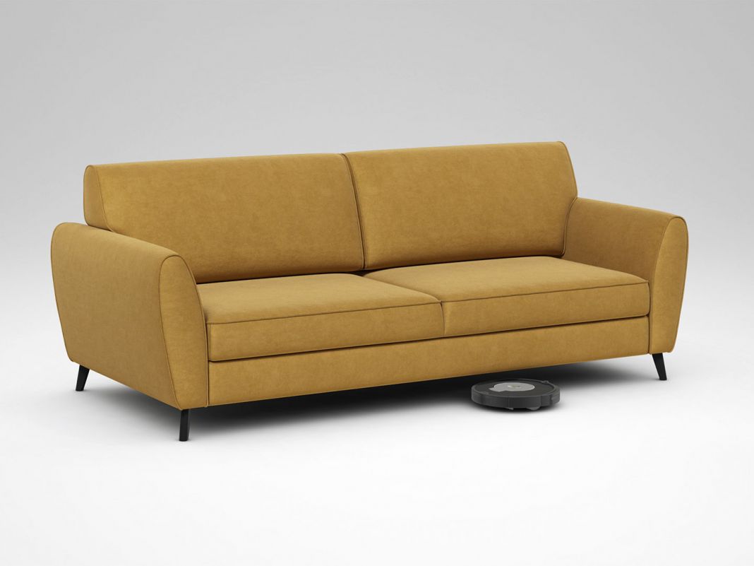 Диван MOON 176 цвет желтый (фото 216653)