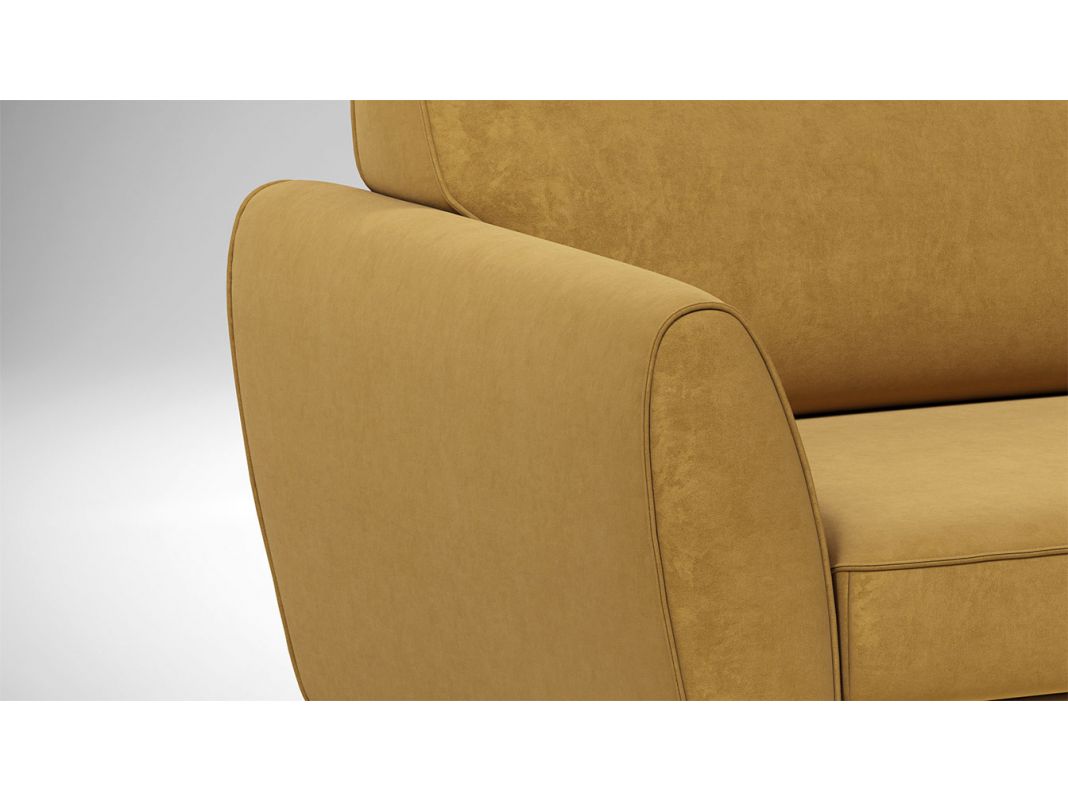 Диван MOON 176 цвет желтый (фото 216657)