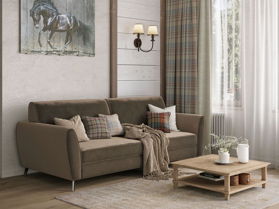 Диван MOON 176 цвет коричневый (фото 216755)