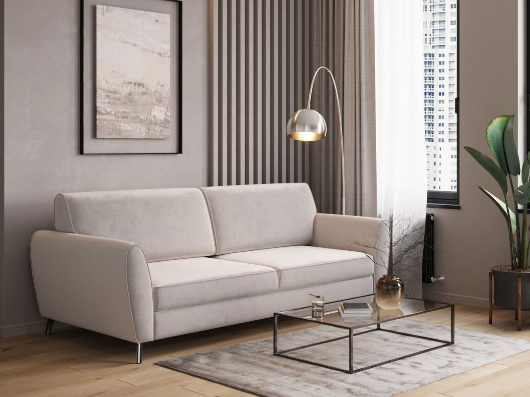 Диван MOON 176 цвет белый,бежевый (фото 216780)