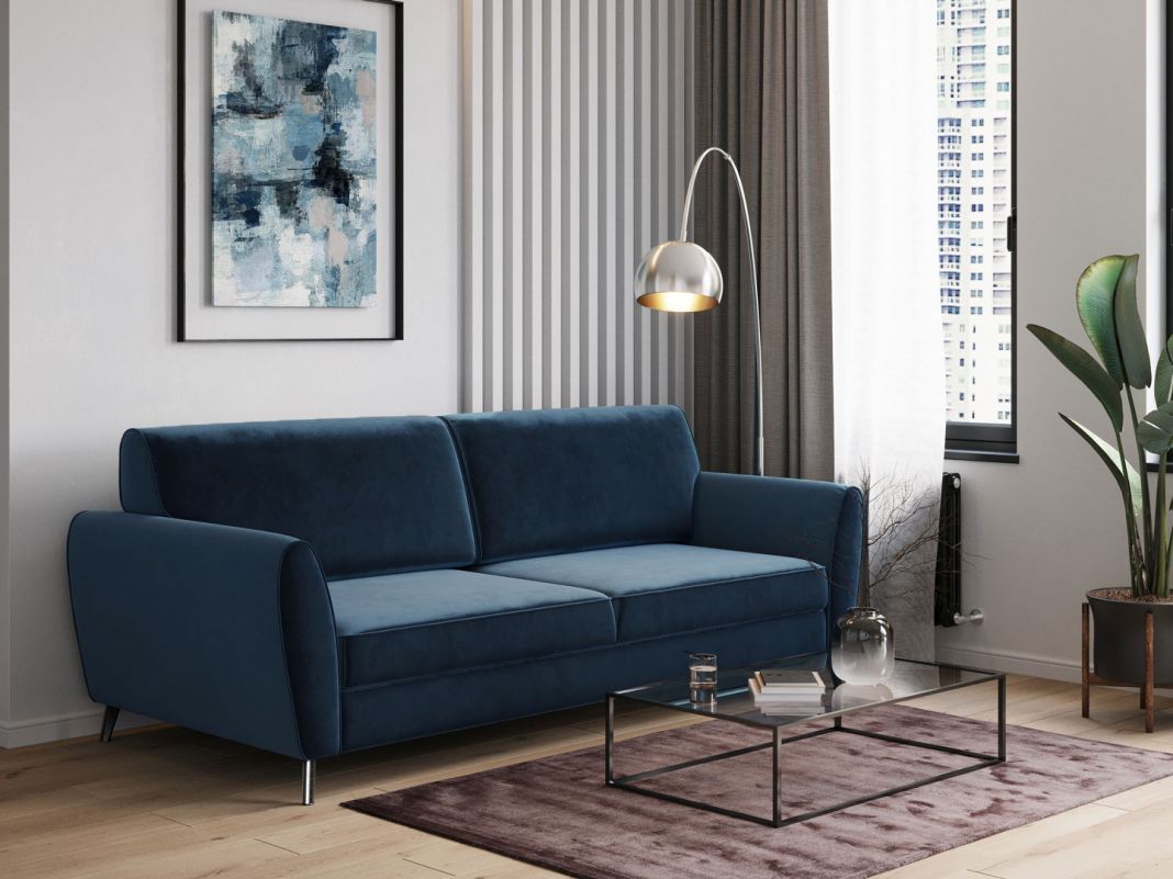 Диван MOON 176 цвет синий (фото 216806)