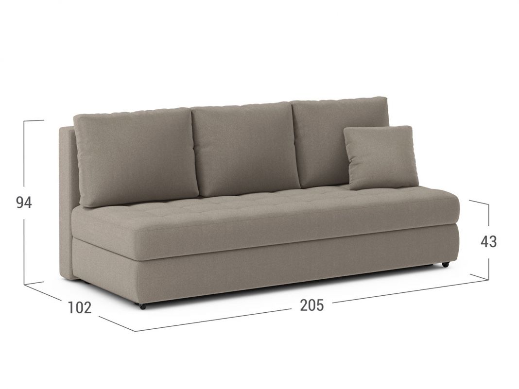 Диван MOON 074 цвет бежевый (фото 218452)