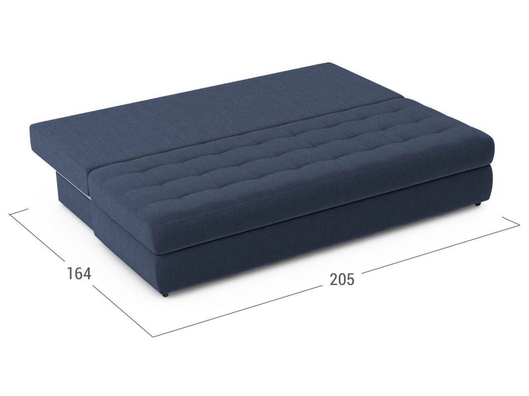 Диван MOON 074 цвет синий (фото 218478)