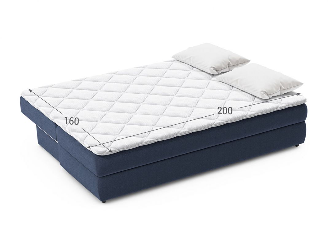 Диван MOON 074 цвет синий (фото 218479)