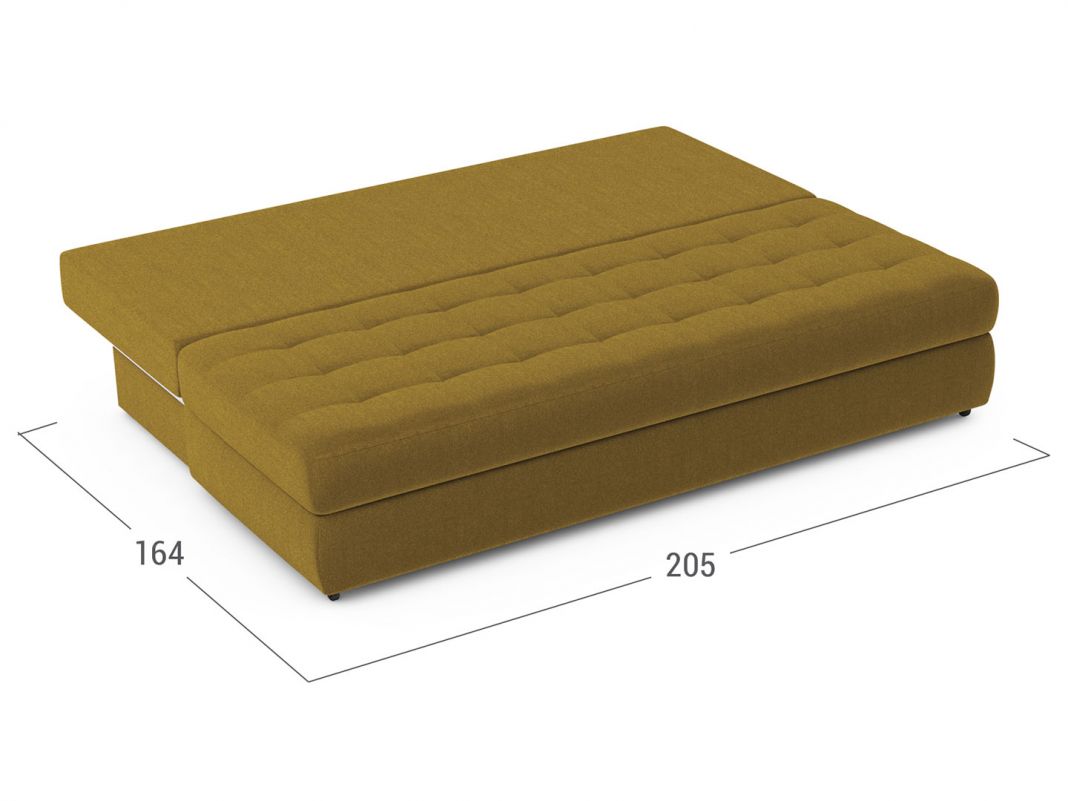 Диван MOON 074 цвет желтый (фото 218502)