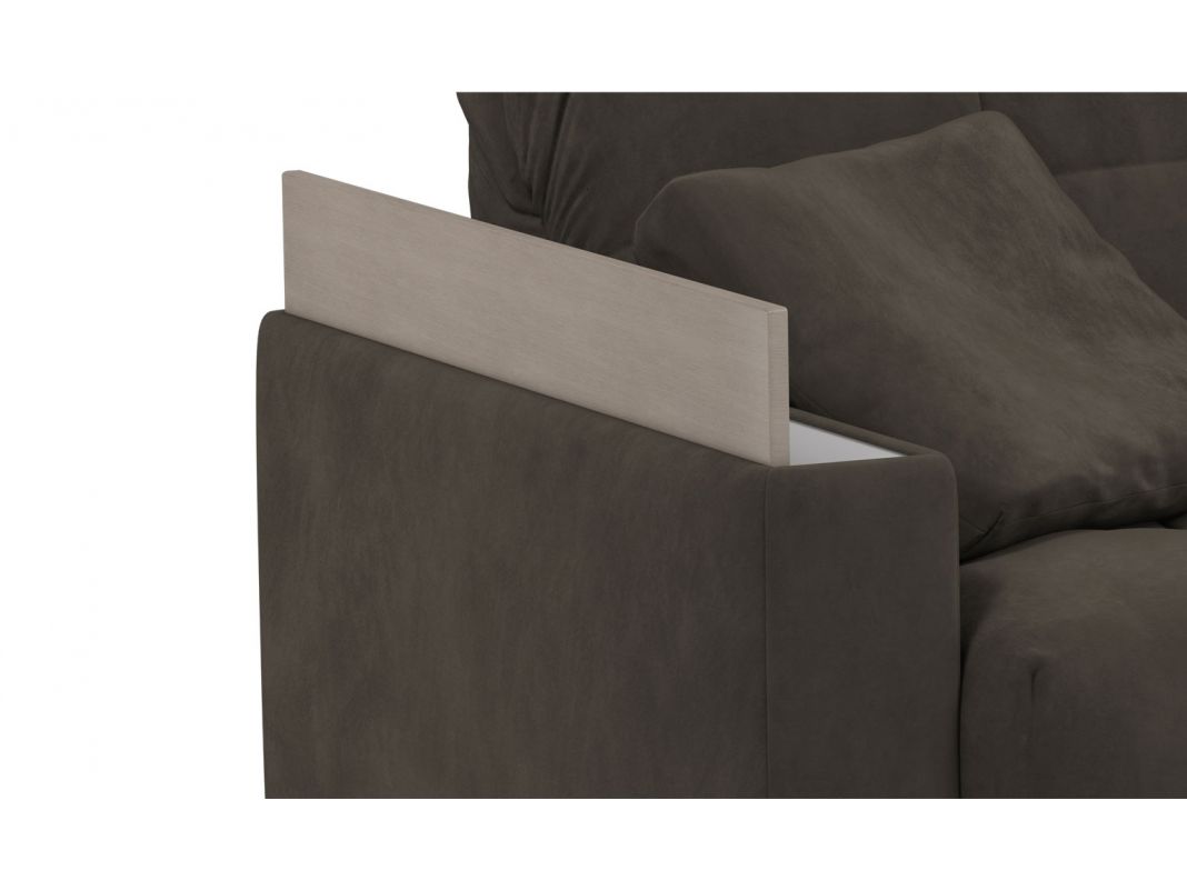 Диван MOON 107 цвет коричневый (фото 219301)