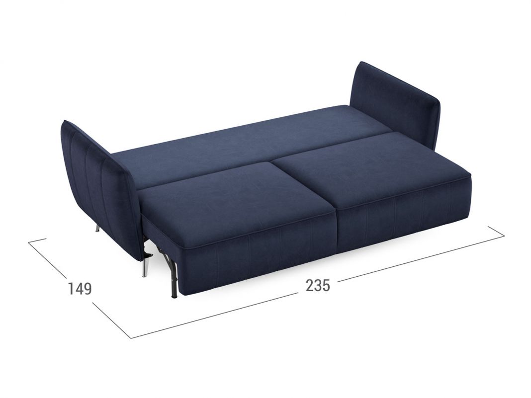 Диван MOON 173 цвет синий (фото 219752)