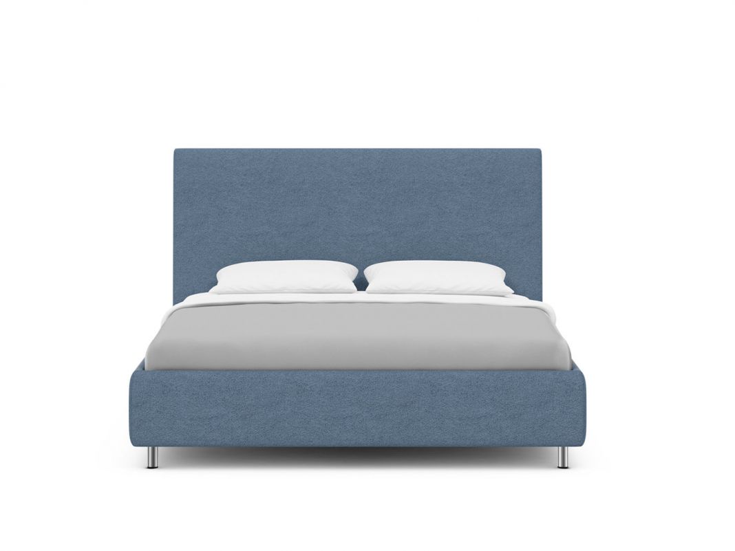 Кровать с подъемным механизмом MOON 1156 Arona цвет синий (фото 221665)
