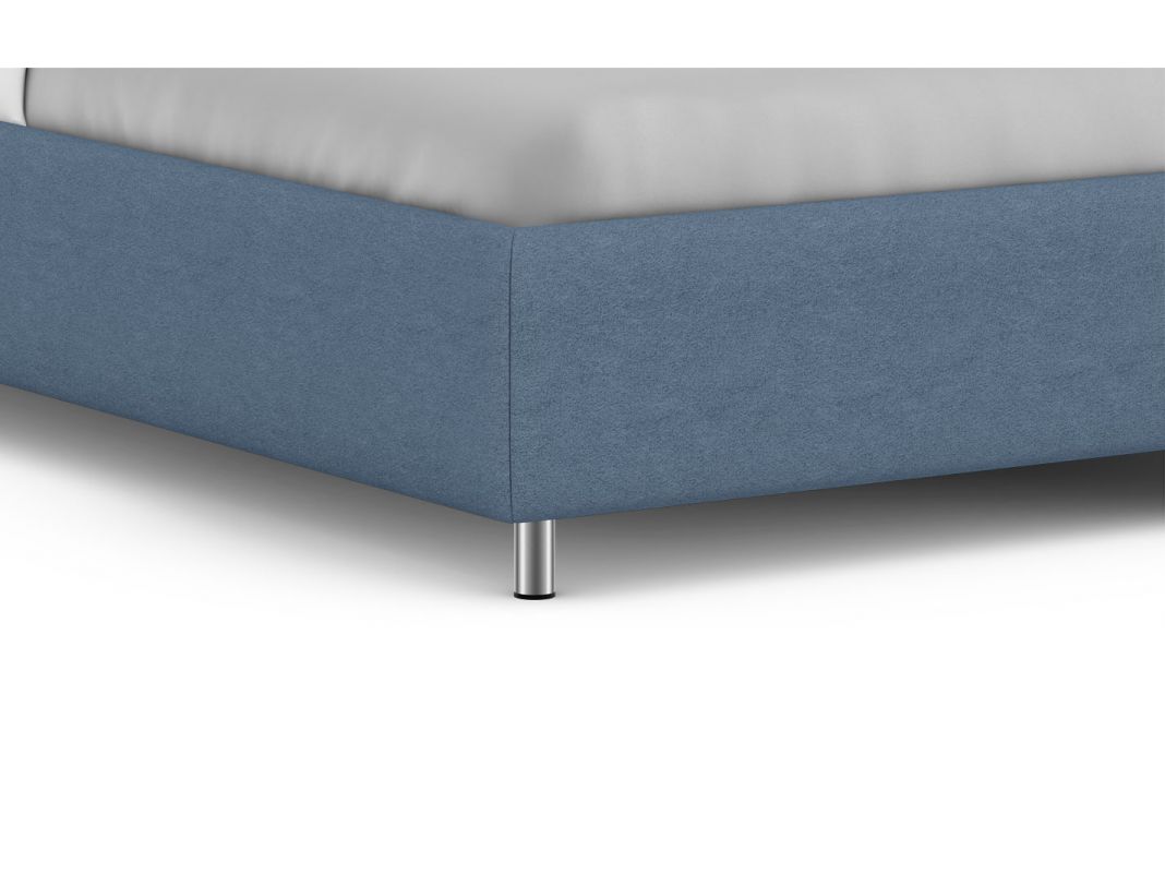 Кровать с подъемным механизмом MOON 1156 Arona цвет синий (фото 222001)