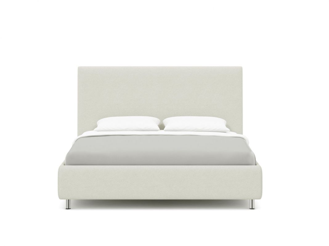 Кровать с подъемным механизмом MOON 1156 Arona цвет белый (фото 222336)