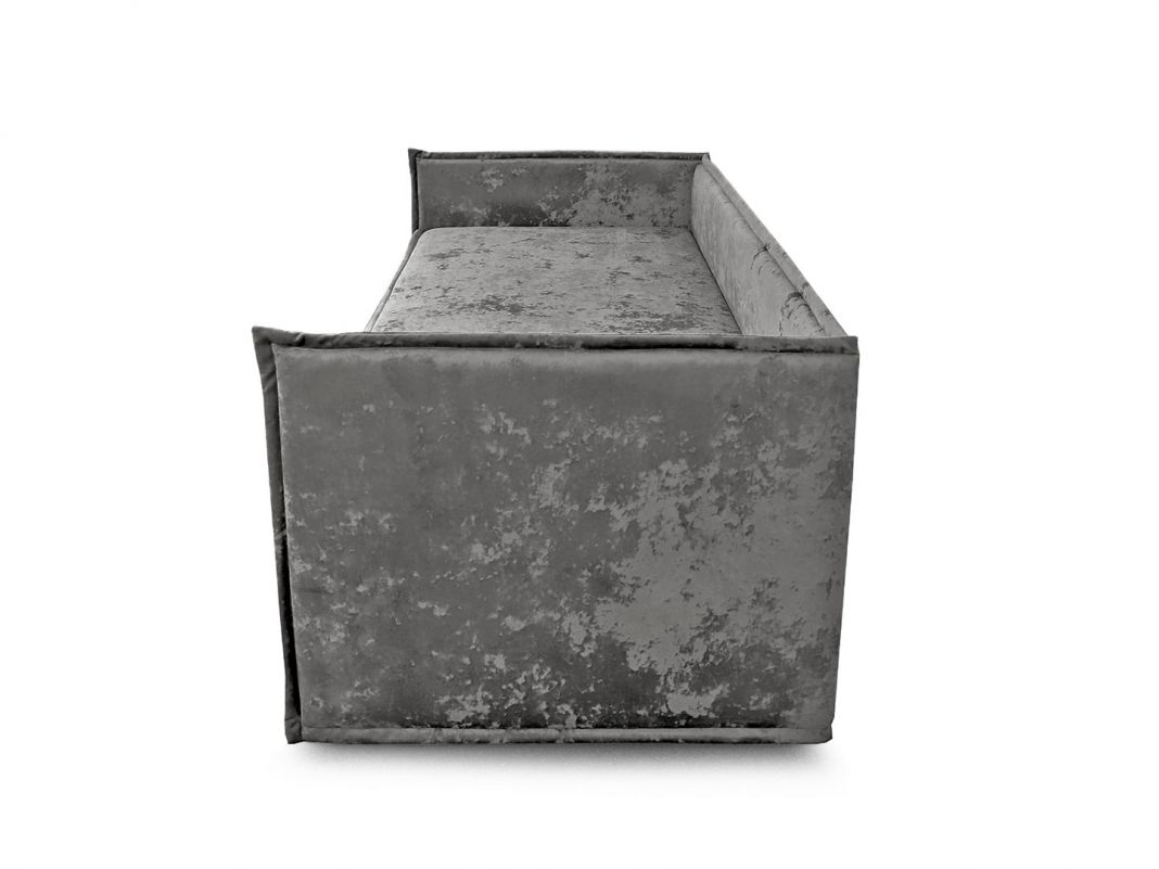 Диван тахта Гудвин с большими подушками и валиками цвет серый (фото 236705)