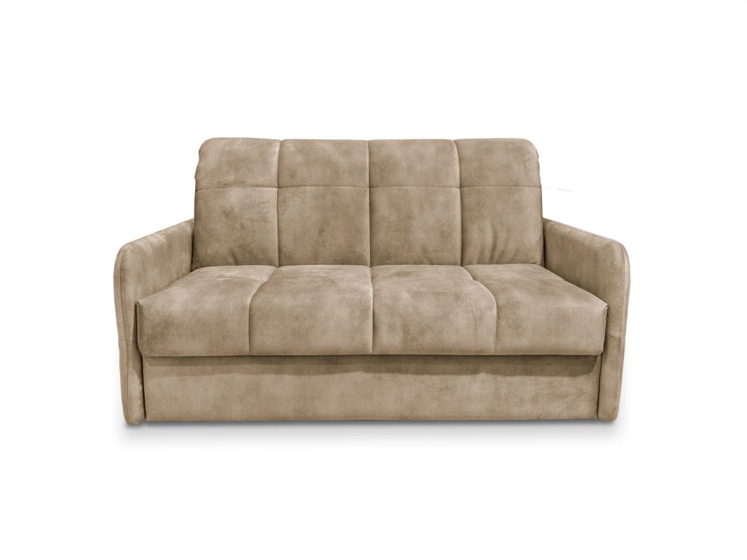 Диван MOON 120 реальное фото образца цвет бежевый,коричневый (фото 236491)