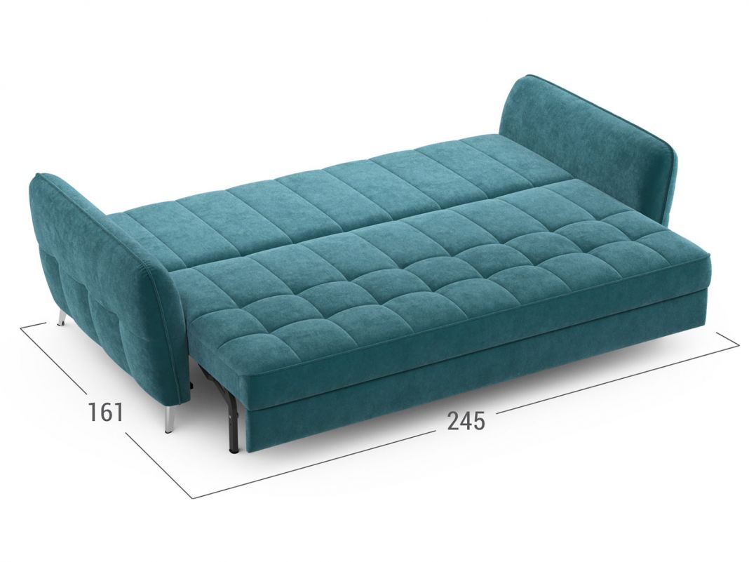 Диван MOON 175 цвет зеленый,бирюза (фото 237371)