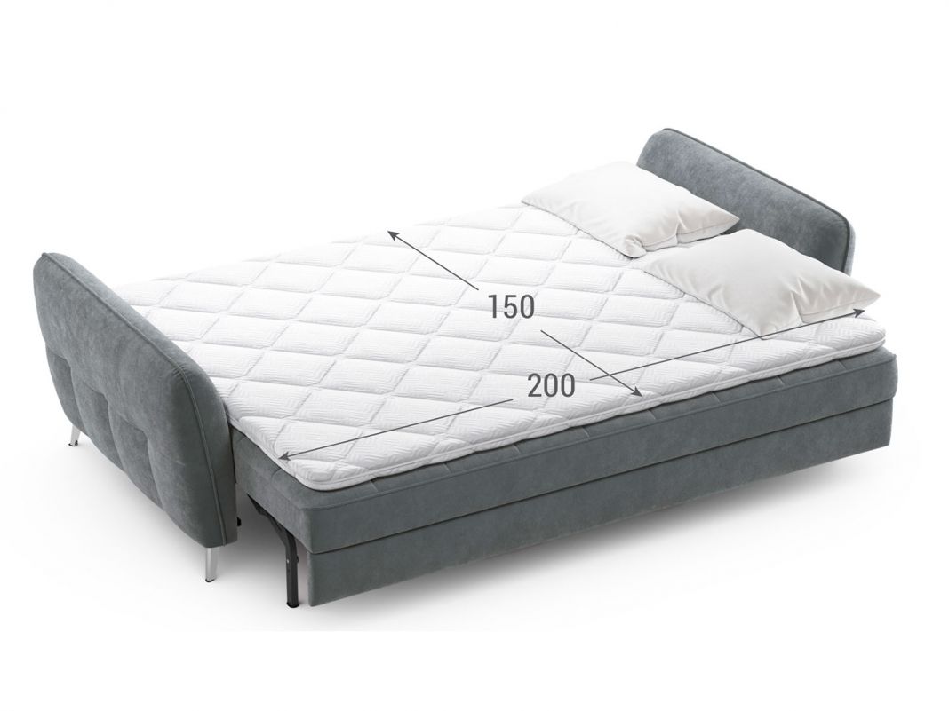 Диван MOON 175 цвет серый (фото 237437)