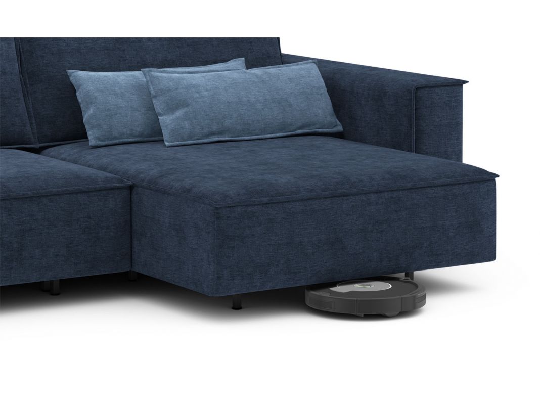 Угловой диван MOON 005 цвет синий (фото 237002)