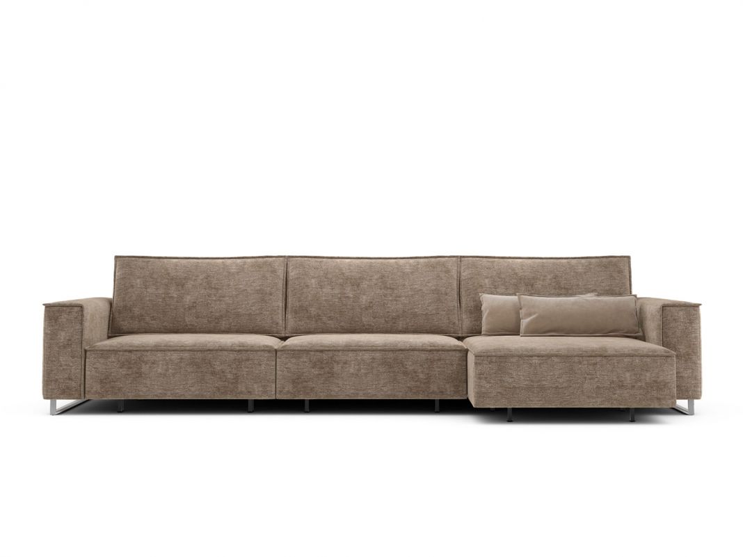 Угловой диван MOON 005 цвет коричневый (фото 237051)