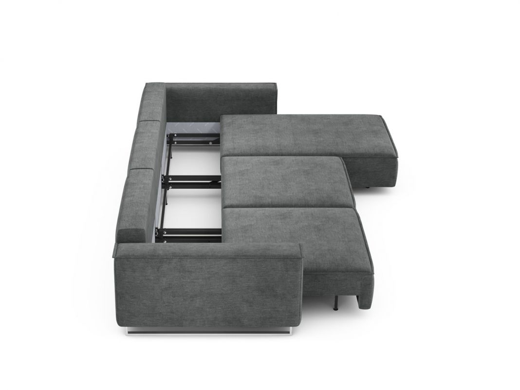 Угловой диван MOON 005 цвет серый (фото 237109)