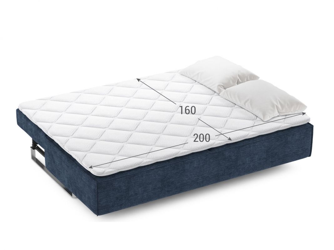 Диван MOON 005 цвет синий (фото 237153)