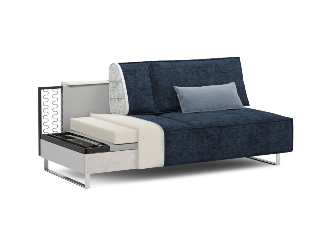 Диван MOON 005 цвет синий (фото 237158)