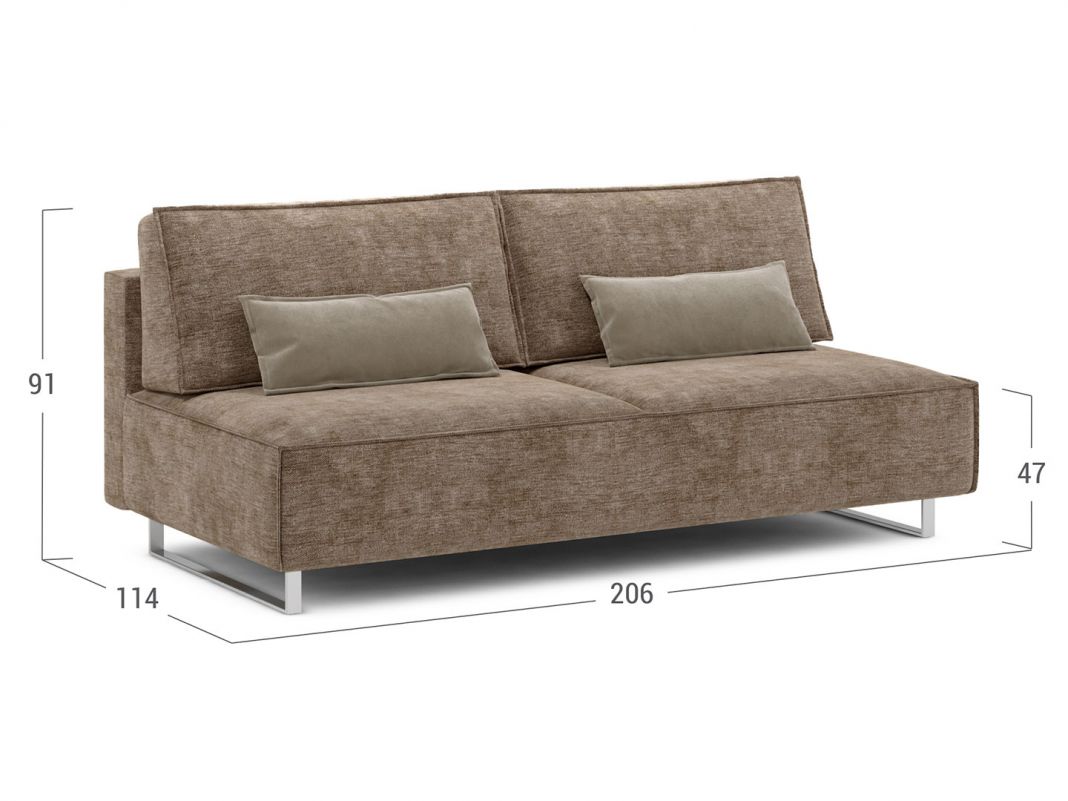 Диван MOON 005 цвет коричневый (фото 237180)