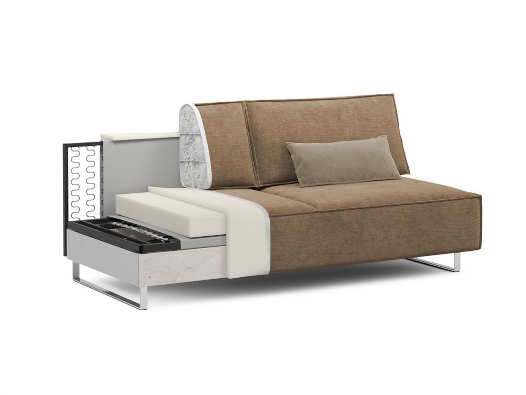 Диван MOON 005 цвет коричневый (фото 237188)