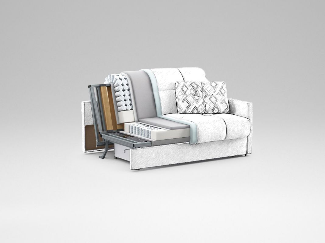 Диван MOON 015 цвет бежевый (фото 217162)