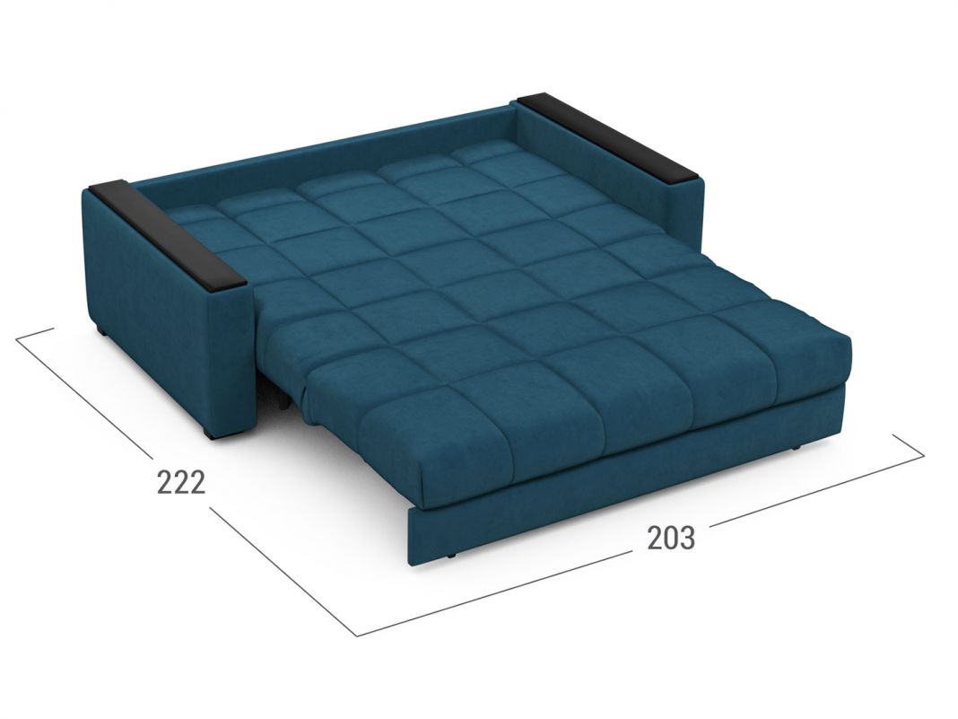 Диван MOON 107 цвет синий (фото 238447)