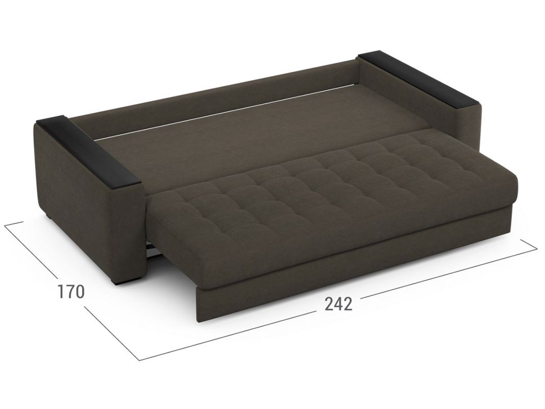 Диван MOON 107 цвет коричневый (фото 238737)