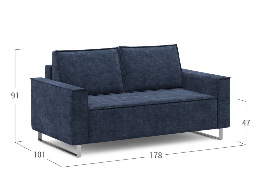 Диван MOON 005 цвет синий (фото 238784)