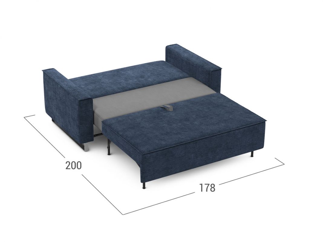 Диван MOON 005 цвет синий (фото 238785)