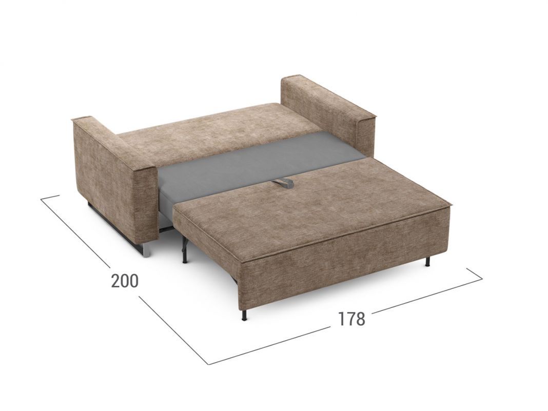 Диван MOON 005 цвет бежевый,коричневый (фото 238896)