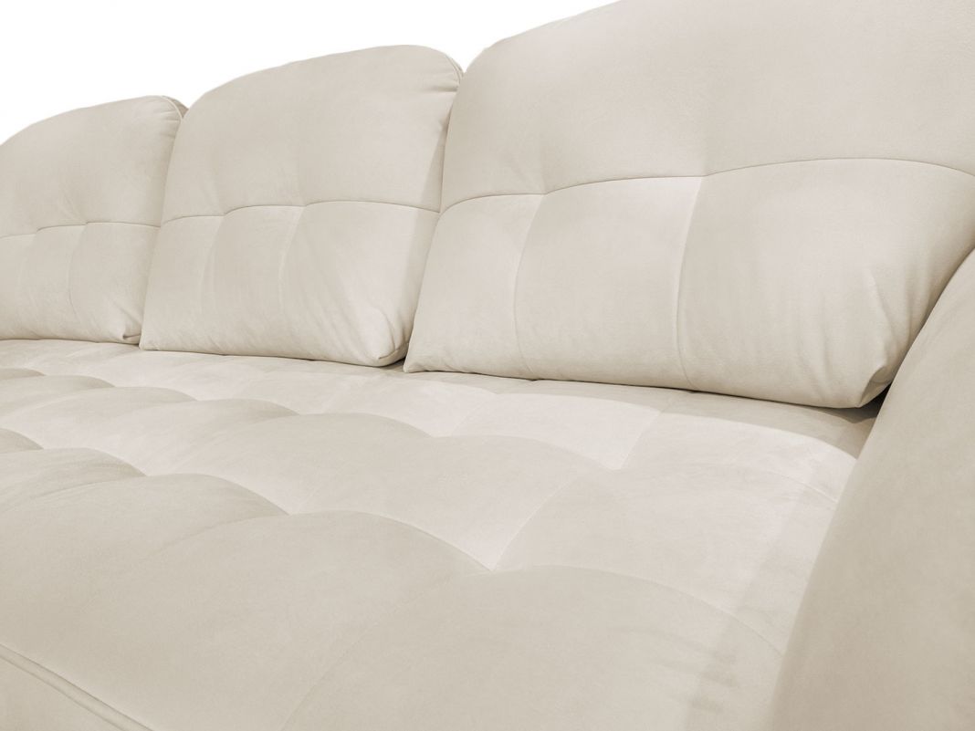 Диван MOON 175 реальное фото образца цвет белый,бежевый (фото 239430)