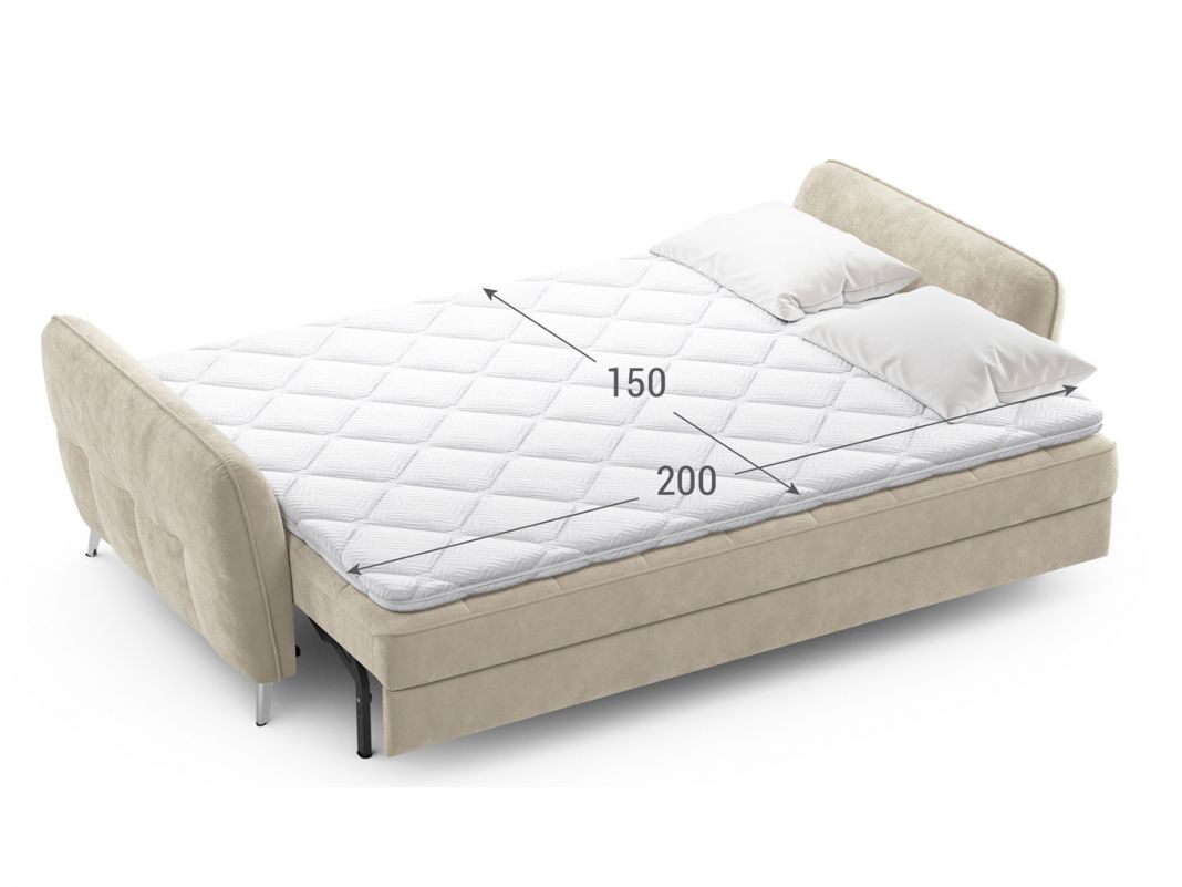 Диван MOON 175 цвет белый,бежевый (фото 239421)