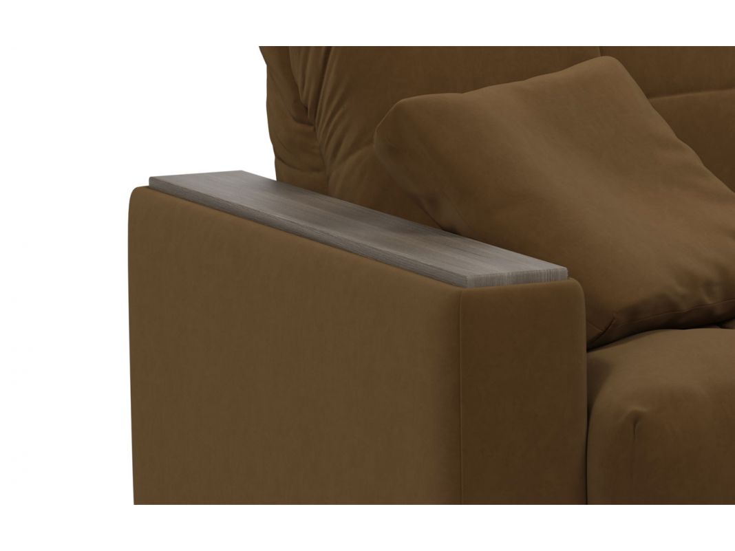 Диван MOON 107 цвет коричневый,рыжый (фото 240198)