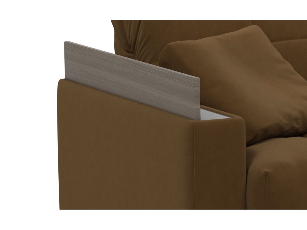 Диван MOON 107 цвет коричневый,рыжый (фото 240201)