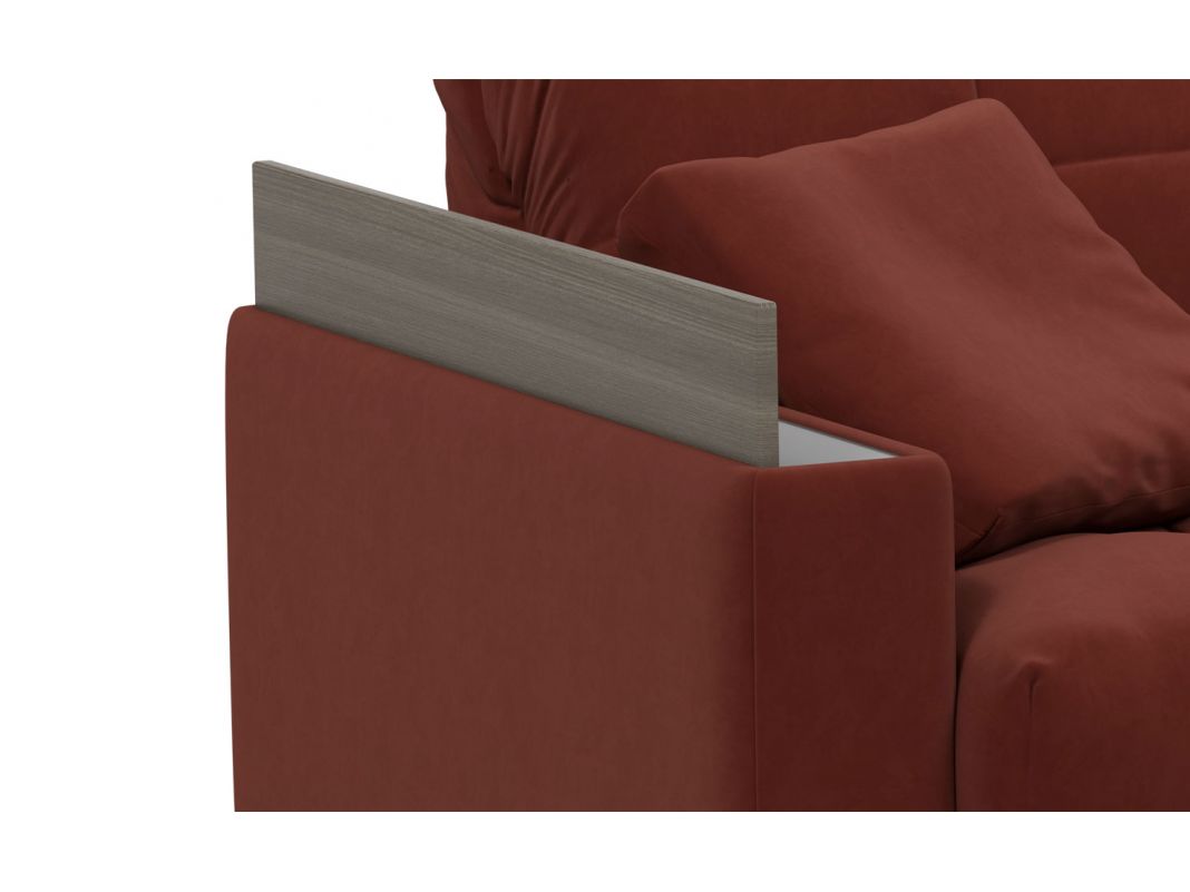 Диван MOON 107 цвет красный,бордовый (фото 240333)