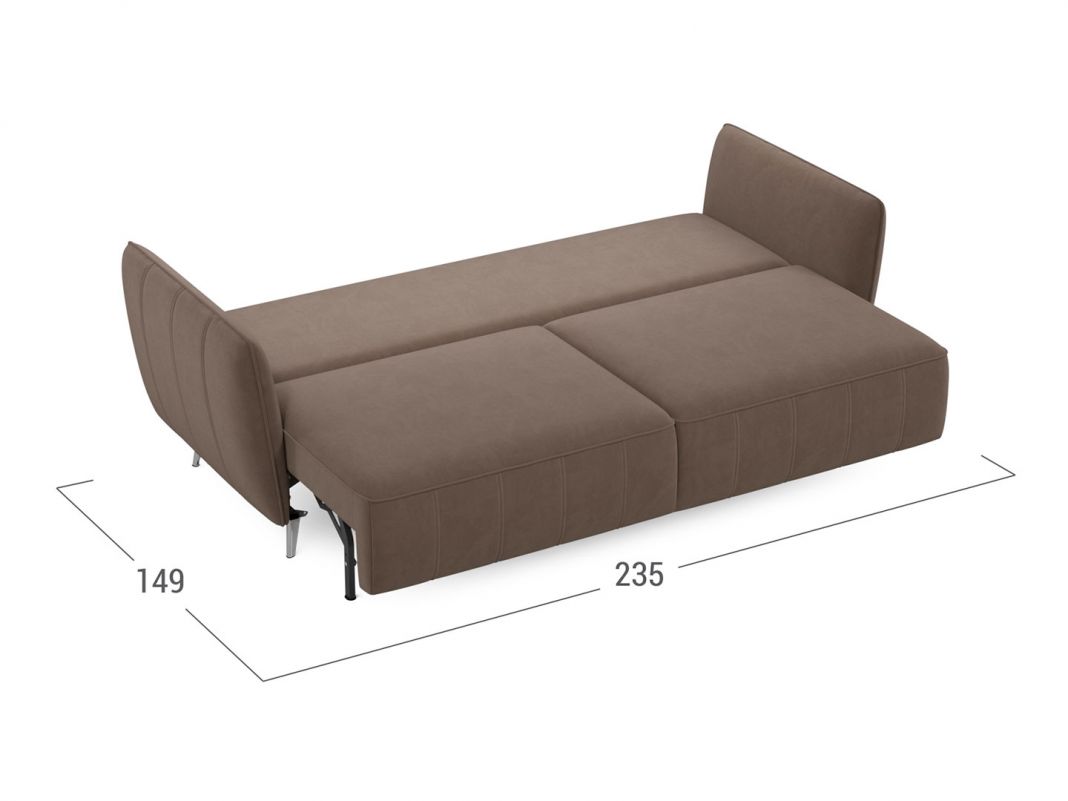 Диван MOON 173 цвет коричневый (фото 241087)