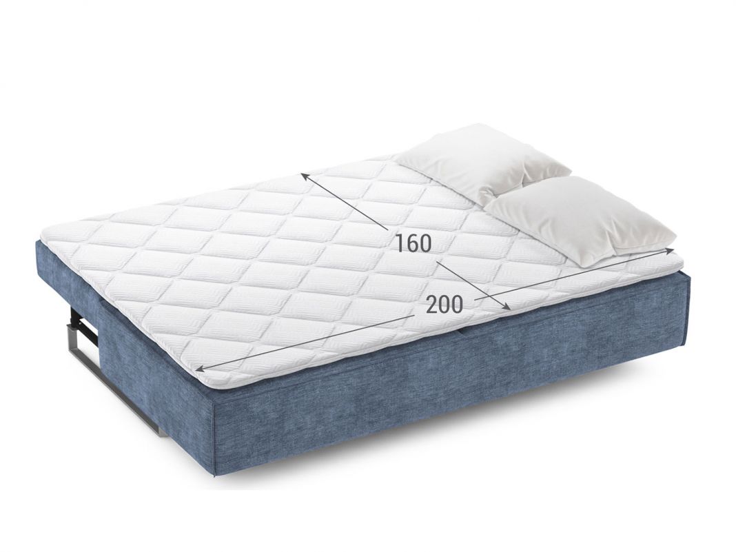 Диван MOON 005 цвет синий,голубой (фото 241001)